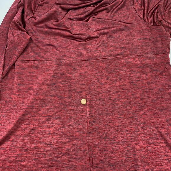 One World Tunic Top Womens 3X Red Black Embellished Flowy Boho Whimsigoth Witchy - Picture 14 of 15